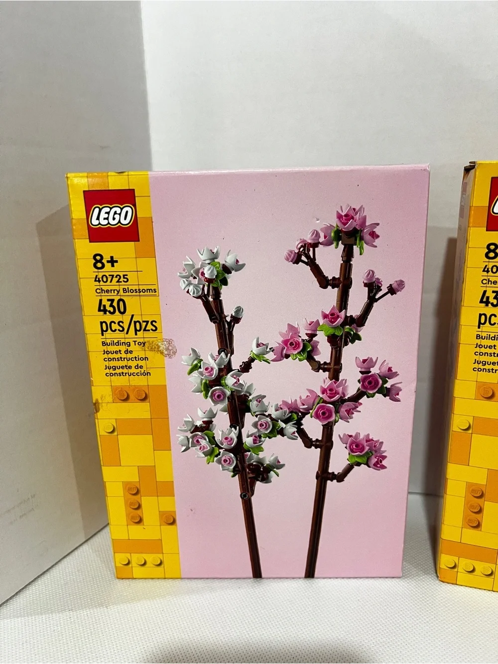 LEGO Lot Of Two Cherry Blossom Building Set Ages 8+ Building  Floral Toy #40725